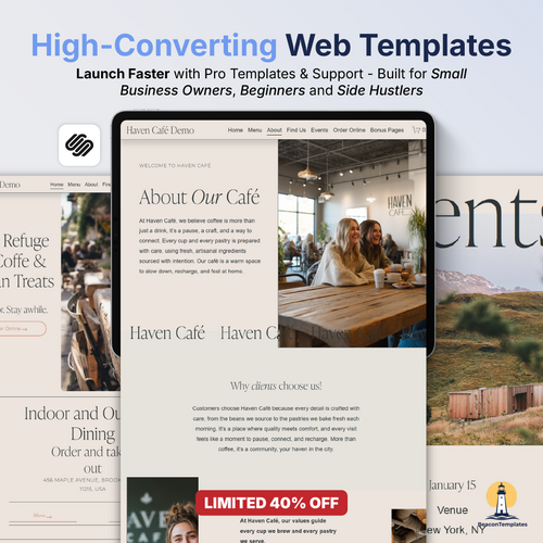 Haven Café Template